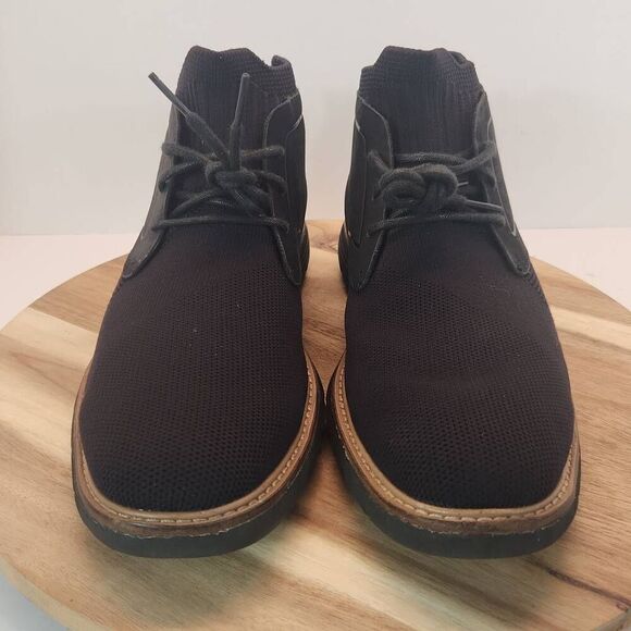 Mark Nason Los Angeles Men's Size 8 US 68979 Black Lace Up Ankle Boots - Picture 2 of 13